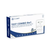 Test antygenowy Combo 8w1 SARS-CoV-2 + Grypa A + Grypa B + RSV + ADV +PIV + HRV + MPV x 1 sztuka