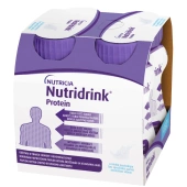 NUTRIDRINK Protein o smaku neutralnym 4 x 125ml - krótka data