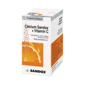 Calcium Sandoz + Vitamin C x 10 tabletek musujących