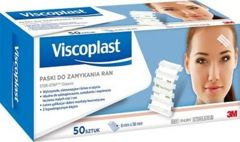 Viscoplast Steri-Strip Paski do zamykania ran 6 x 38mm x 50 sztuk